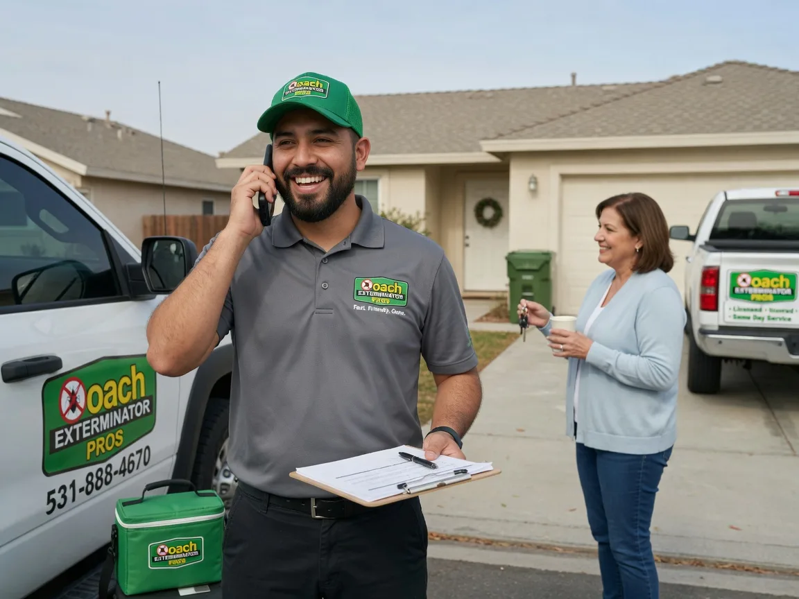 Pest Control Roach Exterminator New Washington, OH FAQs